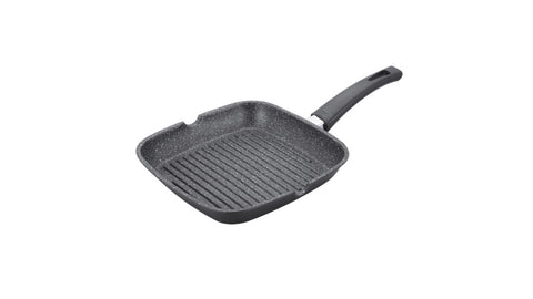 Tigaie Grill Marmorata 28 cm Royalty Line RL-AG28M culoare negru