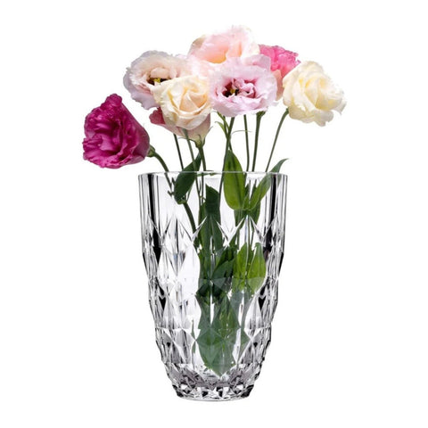 Vază Lavinia din Sticlă Cristalină 21,8 cm – Vază Elegantă pentru Flori