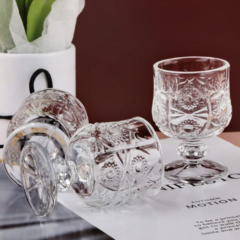 Set 12 Pahare Sticlă Transparentă 150ml & 50ml - Elegante pentru Evenimente