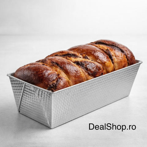 Tava chec/cozonac satinata 30 x 14,5 x 10 cm