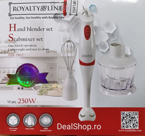Blender multifuncțional 3 în 1 Royalty Line SMS-250.2