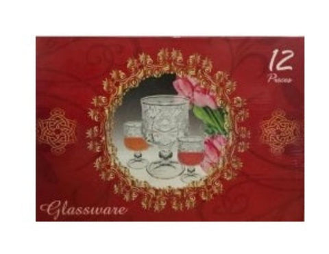 Set 12 Pahare Sticlă Transparentă 150ml & 50ml - Elegante pentru Evenimente