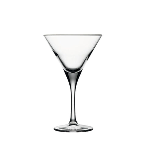 Set 6 pahare cocktail V-Line 250 ml din sticlă, elegante, pentru Martini, Cosmopolitan și băuturi premium