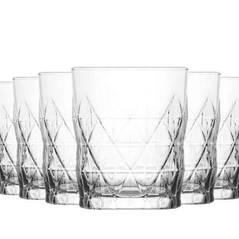 Set 6 Pahare Sticlă 345 ml Keops 366, Design Elegant Tip Cris