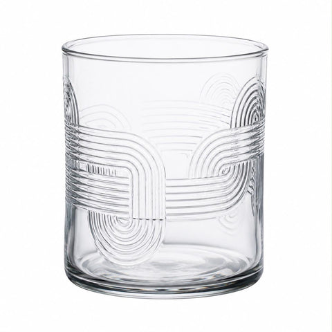 Set 6 pahare din sticlă Viola, 340 ml