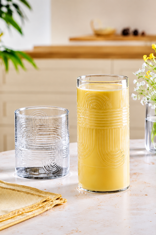 Set 6 pahare din sticlă Viola, 430 ml