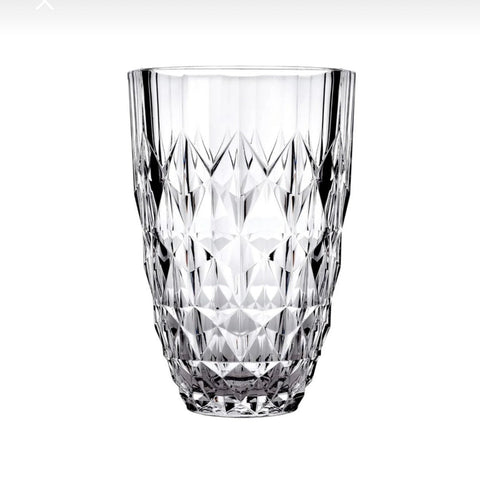Vază Lavinia din Sticlă Cristalină 21,8 cm – Vază Elegantă pentru Flori