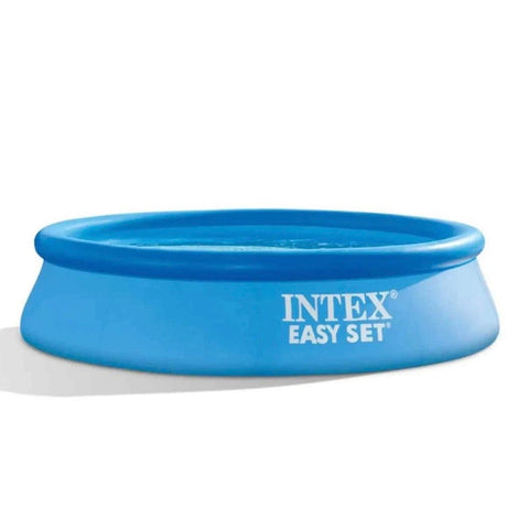 Piscina 1942 litri gonflabila Intex, Easy Set 28106NP rotunda 244 x 61 cm pt adulti si copii