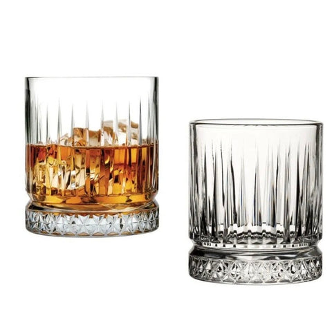 Set 4 pahare whisky Elysia 210 ml din sticlă – Old Fashioned design elegant