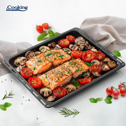 Tavă emailată pentru cuptor Cooking by Heinner 45.5 × 37.5 × 3.5 cm