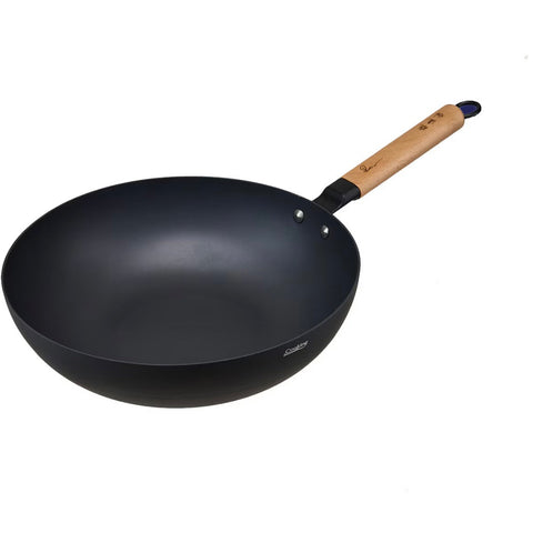 Tigaie wok cu capac Cooking by Heinner Samurai Gourmet by Rikito Watanabe invelis ceramic inductie 26 x 7.5 cm