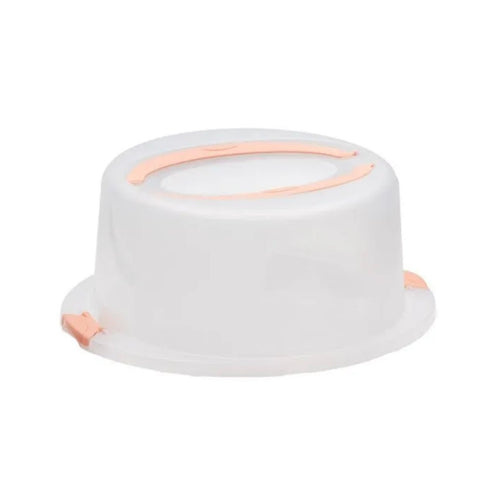 Suport rotund cu Capac pentru Tort sau Prajituri 30 x 15 cm