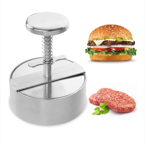 Presa pentru hamburgeri și chiftele din oțel inoxidabil diametru 10,2 cm