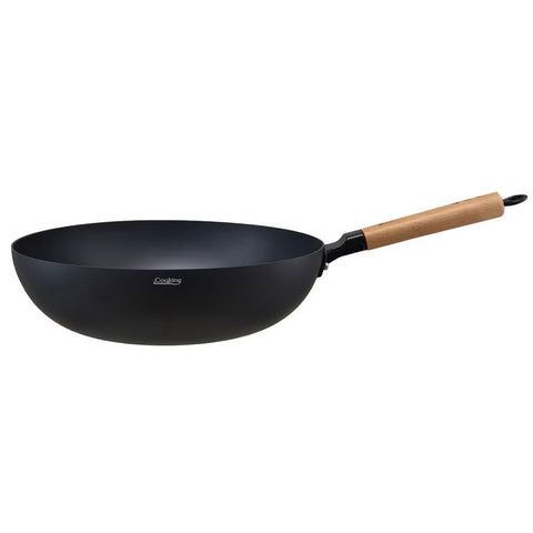Tigaie wok cu capac Cooking by Heinner Samurai Gourmet by Rikito Watanabe invelis ceramic inductie 26 x 7.5 cm