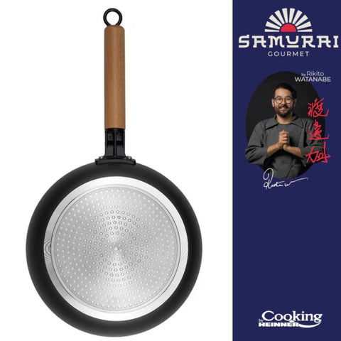 Tigaie Cooking by Heinner - Samurai Gourmet by Rikito Watanabe invelis ceramic inductie, 26 x 5 cm