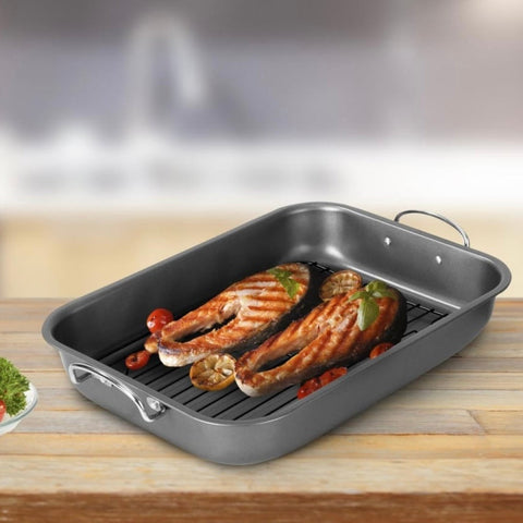 Tava cuptor cu grill inclus 39 x 29 x 6 cm, Vanora