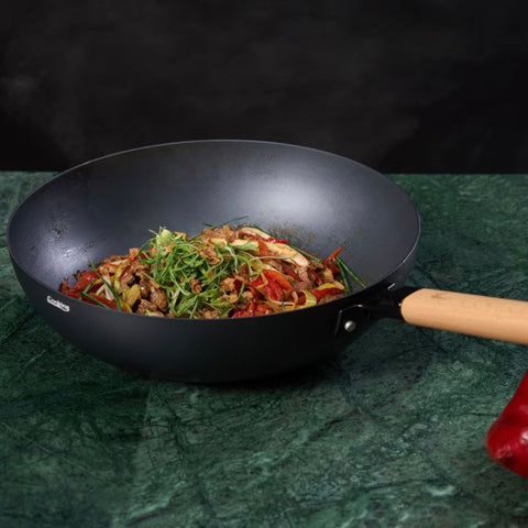 Tigaie wok Cooking by Heinner  Samurai Gourmet by Rikito Watanabe invelis ceramic inductie, 32 x 9 cm