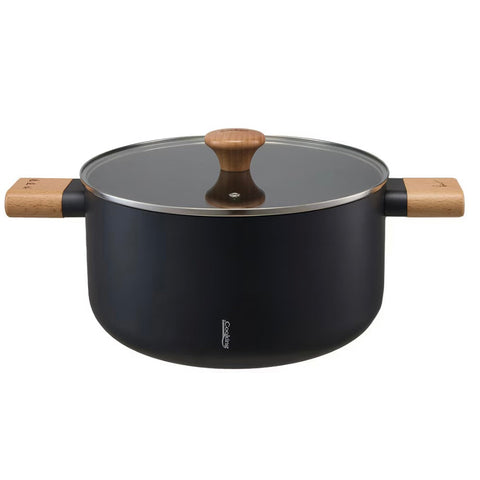 Oala 7.8 litri cu capac Cooking by Heinner - Samurai Gourmet by Rikito Watanabe invelis ceramic inductie 28 x 14 cm