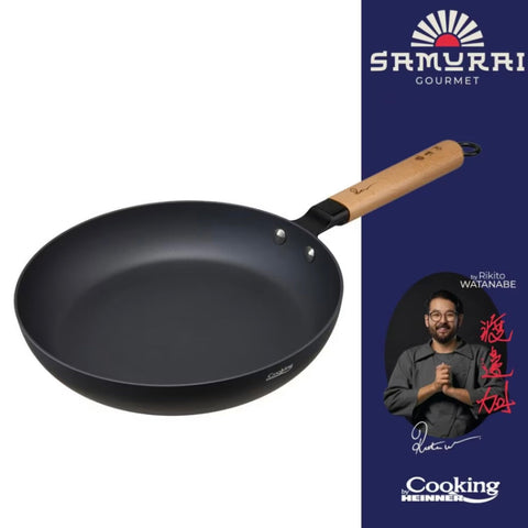 Tigaie Cooking by Heinner - Samurai Gourmet by Rikito Watanabe invelis ceramic inductie, 26 x 5 cm