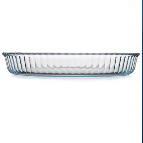 Vas Yena Rotund Borcam 2.95 L, Ø 32 cm, Sticlă Termorezistentă pentru cuptor,59014