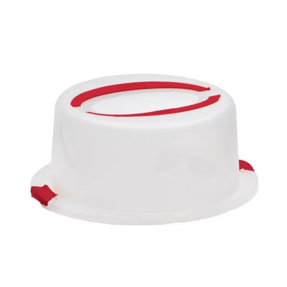 Suport rotund cu Capac pentru Tort sau Prajituri 30 x 15 cm