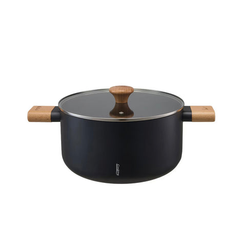 Oala cu capac Cooking by Heinner - Samurai Gourmet by Rikito Watanabe invelis ceramic inductie 24 x 12.5 cm 5.3 litri