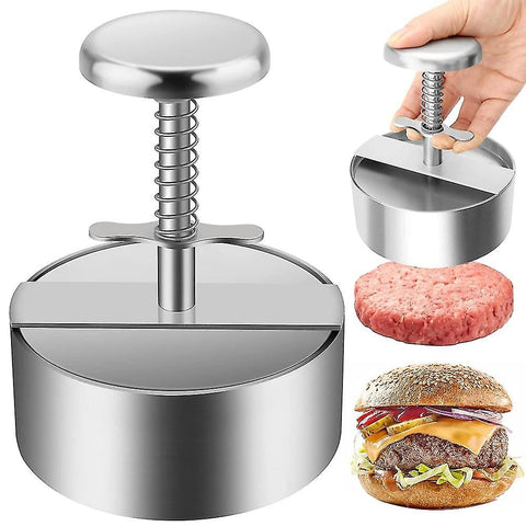 Presa pentru hamburgeri și chiftele din oțel inoxidabil diametru 10,2 cm