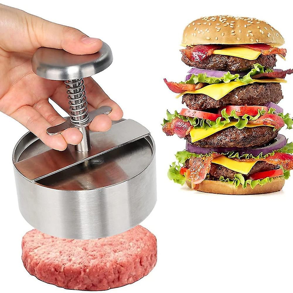 Presa pentru hamburgeri și chiftele din oțel inoxidabil diametru 10,2 cm