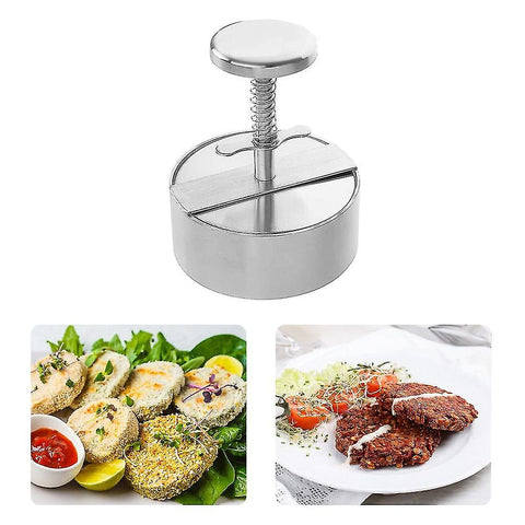 Presa pentru hamburgeri și chiftele din oțel inoxidabil diametru 10,2 cm