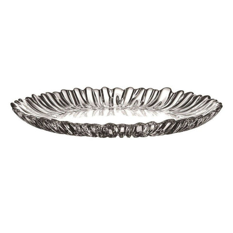 Platou rotund din sticlă Aurora 31.5 cm – design elegant ideal pentru servire modernă și rafinată 10499