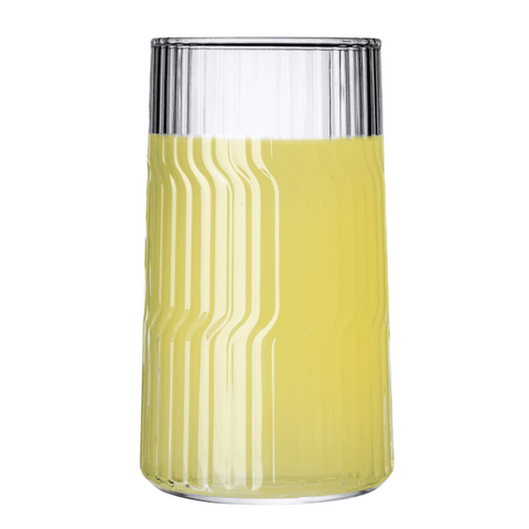 Set 6 Pahare Pasabahce Dunes 410 ml – Sticla transparenta de calitate design modern cu textură eleganta