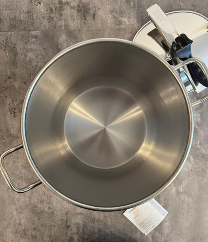 Oală sub presiune din inox 20L – Inducție & Aragaz Perfect pt sarmale ciorbe