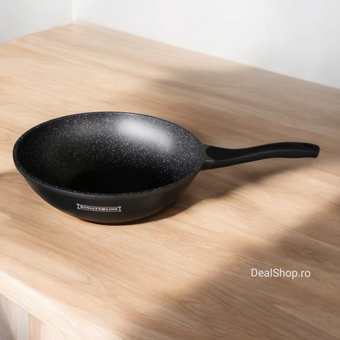 Tigaie Wok Royalty Line RL-BW30 interior marmura