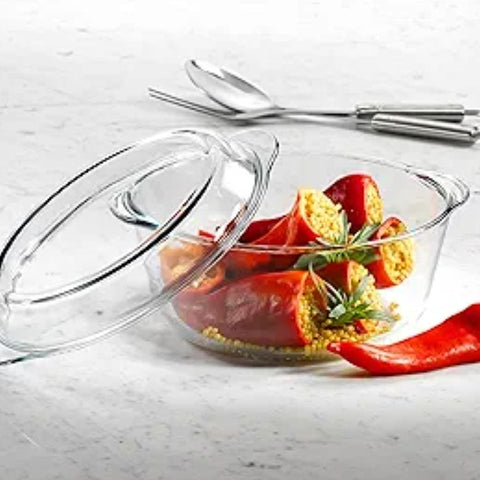 VAS YENA 2.1 litri TERMOREZISTENT BORCAM ROTUND CU CAPAC  59003