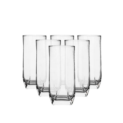 Set 6 pahare Lav Tuana 330 ml  pahare sticla pentru apa suc și vin