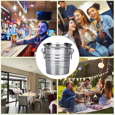 Frapieră gheata inox 19,5 cm pt Terasa Piscina Evenimente