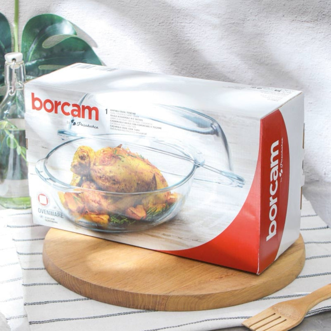 Vas yena termorezistent Borcam 2,850 litri+capac  59072