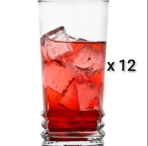 Set 12 pahare sticla Lav Elegan 335 ml Eleganță și Versatilitate pentru Orice Ocazie