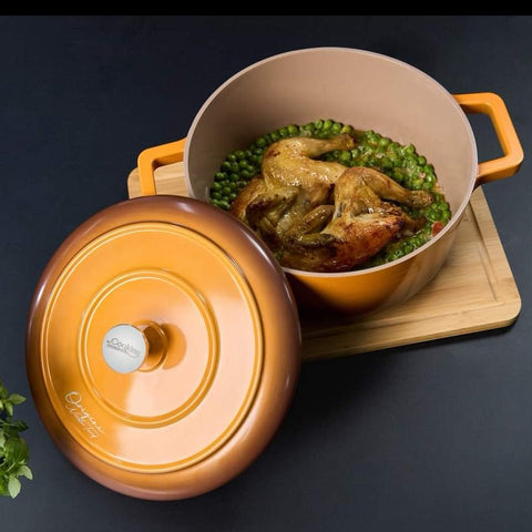 Cratita joasa 3,4 litri 26 × 8 cm RECOMANDAT DE CHEF NICOLAI TAND COOKING BY HEINNER GATESTE SANATOS
