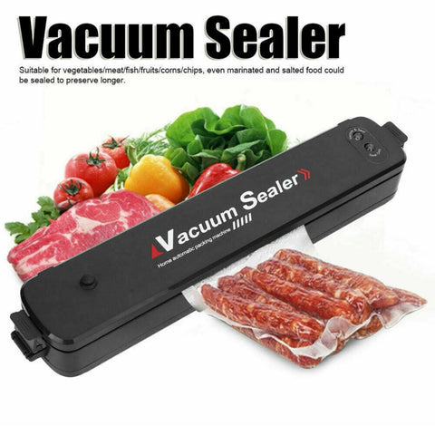 Aparat vidat Vacuum Sealer PRO electric de sigilat si vidat pungi plus+ 10 pungi cadou