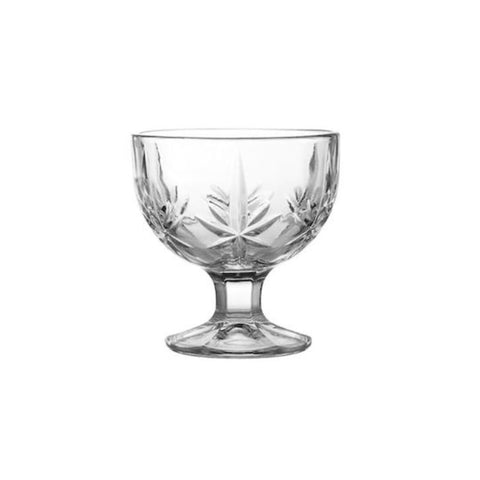 Set 6 cupe sticla pt înghetata/salată fructe 300 ml Sonia terasa piscina evenimente