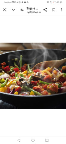 Tigaie Wok cu Capac Royalty Line RL-BW28ML 28 cm 3,7L – Interior Marmură Antiaderent Gătit Rapid și Sănătos