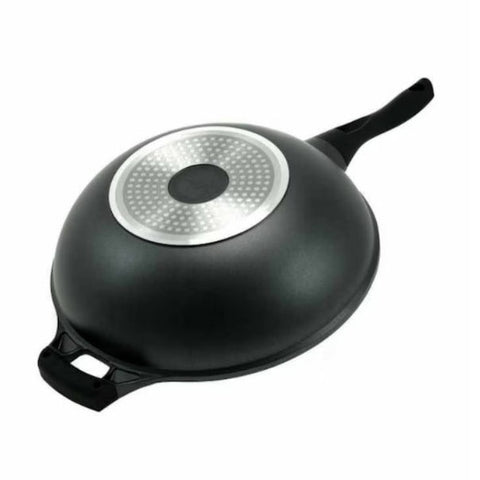 Tigaie Wok 5.9 litri Royalty Line RL-BW32ML 32 cm,  interior marmura fara capac