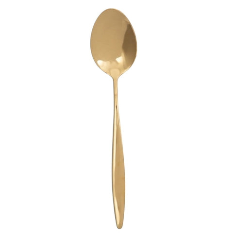 SET 12 LINGURI AURII INOX DELUXE GOLD