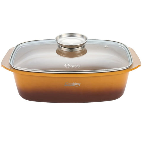 Tava cu capac cuptor 5,3 litri Cooking by Heinner Origini Chef Nicolai Tand invelis ceramic 39 x 22.5 x 11 cm Gatit sanatos