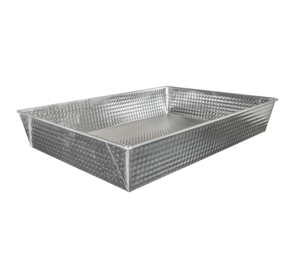 Tava pentru copt satinata, 25 x 40 x 6 cm inox