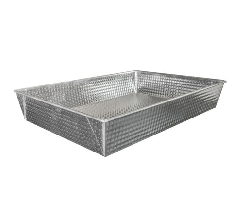 Tava pentru copt satinata, 25 x 40 x 6 cm inox