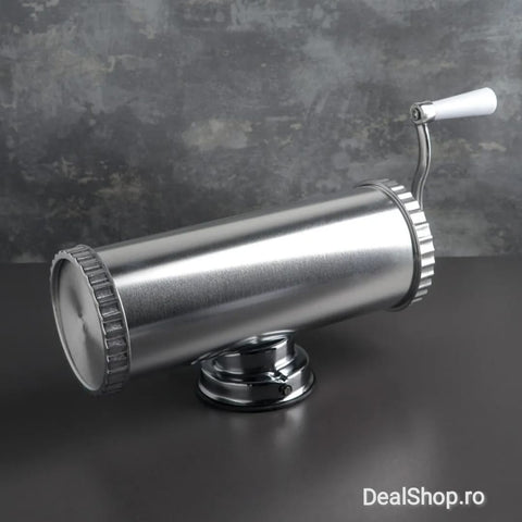 Aparat vertical de umplut carnati carnatar inox 3 kg,3 palnii incluse Vanessa masina de carnati