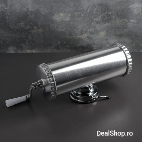 Aparat vertical de umplut carnati carnatar inox 3 kg,3 palnii incluse Vanessa masina de carnati