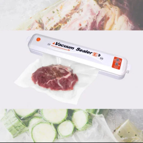 Aparat vidat Vacuum Sealer PRO electric de sigilat si vidat pungi plus+ 10 pungi cadou